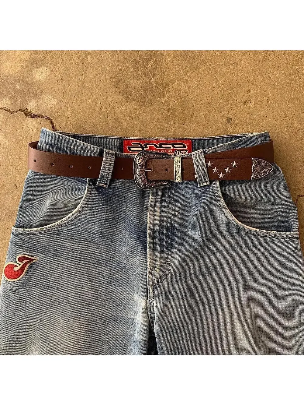 Vintage Western Cowboy Belt 40 Inch